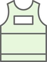 tank top filay icoon ontwerp vector