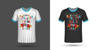 creatief elegant t-shirt ontwerp vector