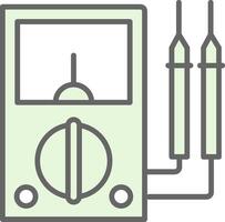 multimeter filay icoon ontwerp vector