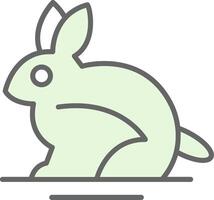 konijn filay icoon ontwerp vector