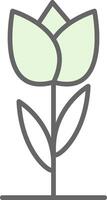 tulp filay icoon ontwerp vector