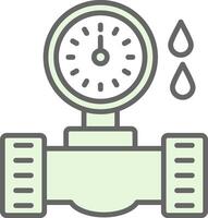 water meter filay icoon ontwerp vector