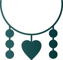 ketting glyph helling icoon vector