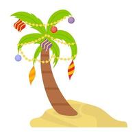 kerst palm concepten vector