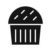 Vector Cupcake pictogram