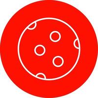 maan multi kleur cirkel icoon vector