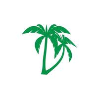 palm boom zomer logo sjabloon illustratie vector