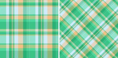 achtergrond kleding stof patroon van textiel Schotse ruit structuur met een naadloos plaid controleren . reeks in natuur kleuren voor golf mode essentials voor de Cursus. vector