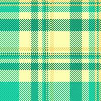 plaid controleren Schotse ruit van patroon kleding stof met een achtergrond textiel structuur naadloos. vector