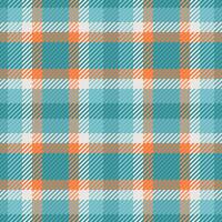 achtergrond patroon Schotse ruit van naadloos kleding stof textiel met een structuur plaid controleren . vector