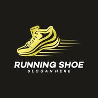 sportschoenen logo sjabloon illustratie ontwerp vector