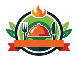 illustratie restaurant icoon logo vector