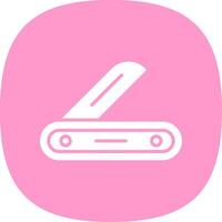 multi tool glyph kromme icoon ontwerp vector