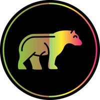 beer glyph ten gevolge kleur icoon ontwerp vector
