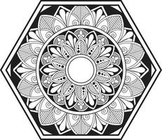 Indiase mandala ontwerp vector