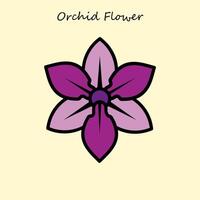 orchidee bloem illustratie vector