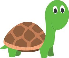 schattig tekenfilm schildpad illustratie vector