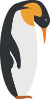 schattig tekenfilm keizer pinguïn illustratie vector