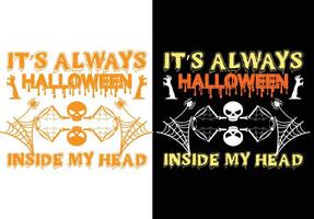 halloween t-shirt ontwerp vector