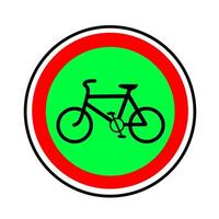 fiets pictogram logo vector