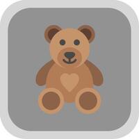 beer vlak ronde hoek icoon ontwerp vector