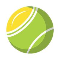 tennis bal vlak illustratie, illustratie vector