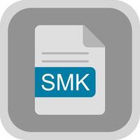 smk het dossier formaat vlak ronde hoek icoon ontwerp vector