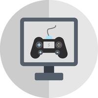 gaming vlak schaal icoon ontwerp vector