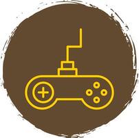 gaming lijn helling icoon ontwerp vector