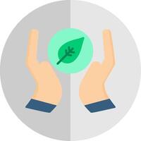 Gaan groen vlak schaal icoon ontwerp vector