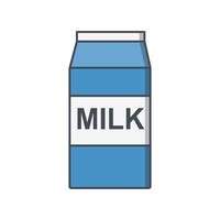 Vector melk pictogram