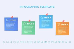 zakelijke infographics presentatiedia's sjabloon vector