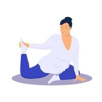 yoga-asana. vector