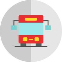 bus vlak schaal icoon ontwerp vector