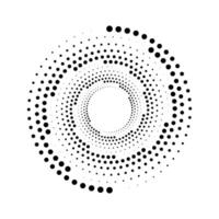 cirkel halftone kunst vector