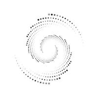 cirkel halftone kunst vector