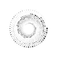 cirkel halftone kunst vector