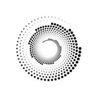 cirkel halftone kunst vector