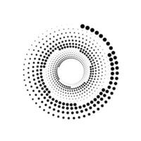 cirkel halftone kunst vector