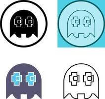 uniek spel karakter icoon ontwerp vector