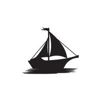 zeilboot symbool logo icoon, illustratie ontwerp vector