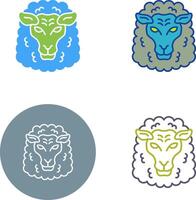 schapen icoon ontwerp vector