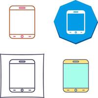 tablet icoon ontwerp vector