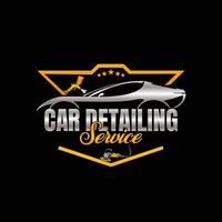 auto detaillering logo vector