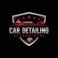 auto detaillering logo vector