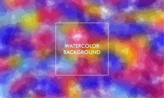 waterverf helling maas abstract vervagen structuur achtergrond met kleurrijk kleur vector