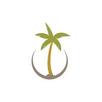 palmboom logo vector