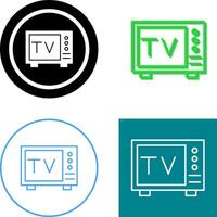TV icoon ontwerp vector