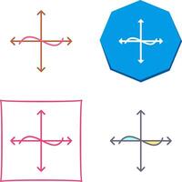 uniek diagram icoon ontwerp vector