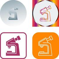 microscoop pictogram ontwerp vector